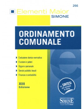 ORIDINAMENTO COMUNALE