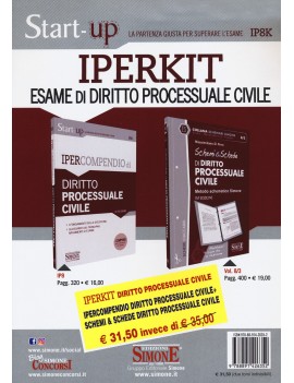 IPERKIT DIRITTO PROCESSUALE CIVILE