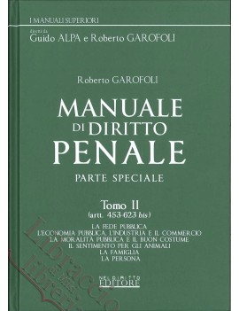 MANUALE DI DIRITTO PENALE PARTE SPECIALE