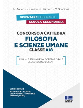 FILOSOFIA E SCIENZE UMANE