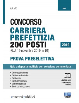 CARRIERA PREFETTIZIA 200 laureati