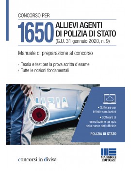 1650 ALLIEVI AGENTI POLIZIA DI STATO