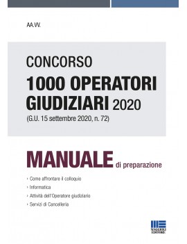 1000 OPERATORI GIUDIZIARI manuale prepar