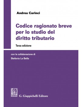 CODICE RAGIONATO BREVE PER LO STUDIO DEL