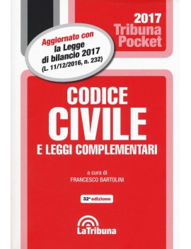 CODICE CIVILE 2016 E LEGGI COMPLEMENT