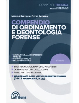 COMPENDIO DI ORDINAMENTO E DEONTOLOGI