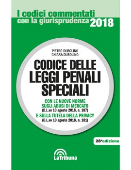 CODICE DELLE LEGGI PENALI SPECIALI