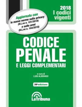 CODICE PENALE E LEGGI COMPLEMENTARI