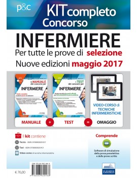 CONCORSO INFERMIERI. KIT COMPLETO