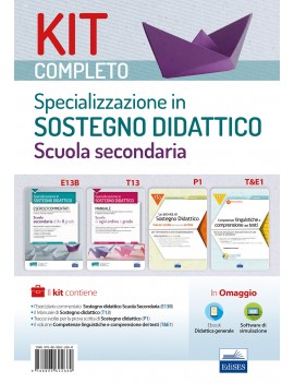 KIT COMPLETO SPECIALIZZAZIONE SOSTEGNO D