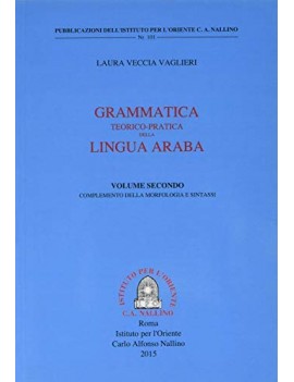 GRAMMATICA TEORICO-PRATICA DELLA LINGUA ARABA